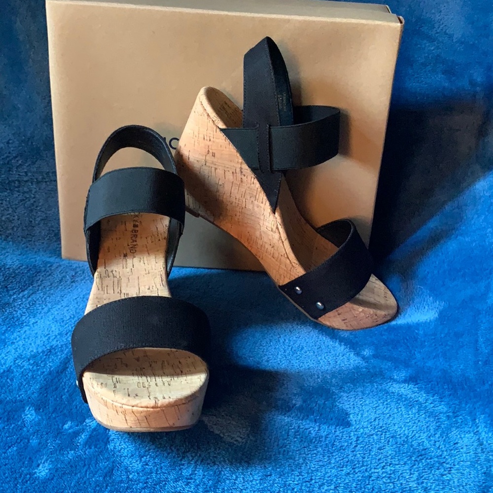 LUCKY BRAND Black Strap Shoes Size 9 Mint Condition!!!!